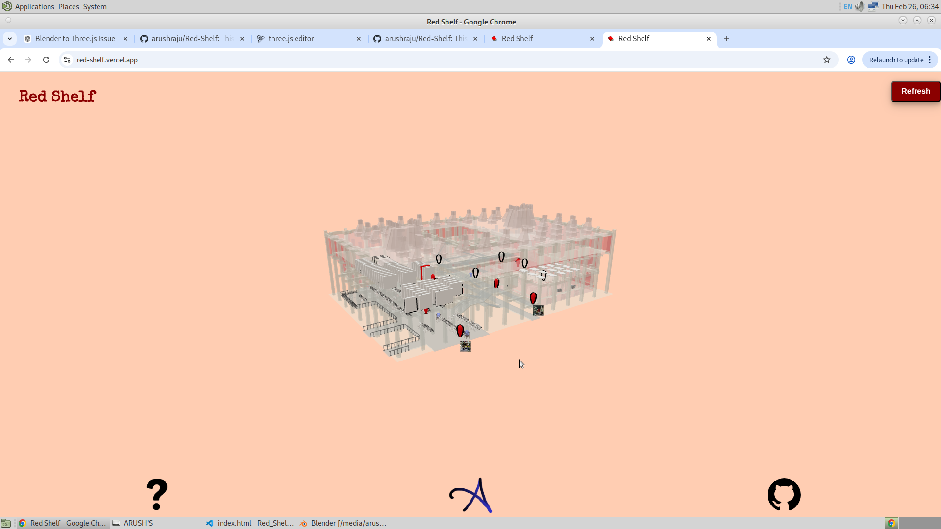image of the pop up being small