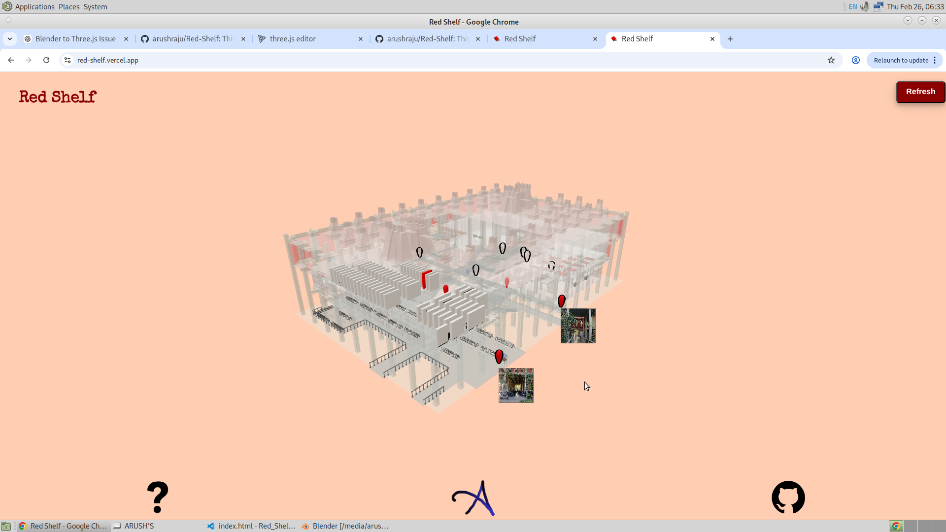 image of the pop ups from the other side