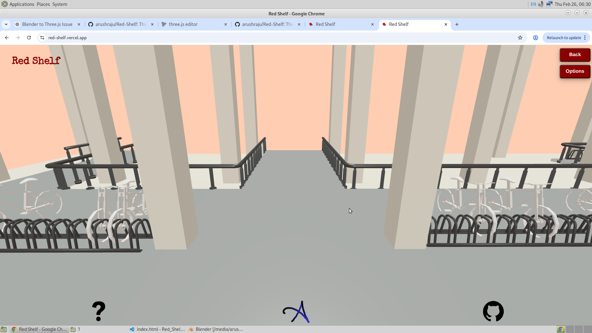Image of Fence in Three.js