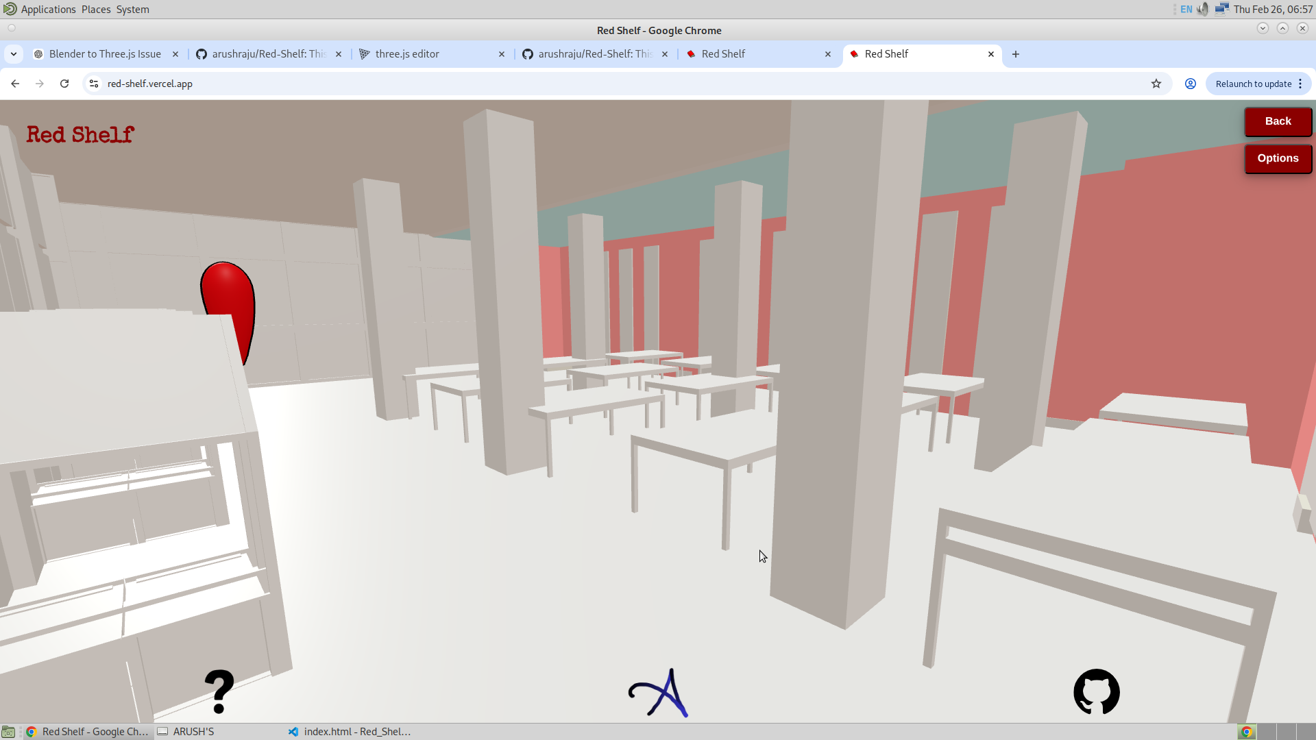 Image of the glass door