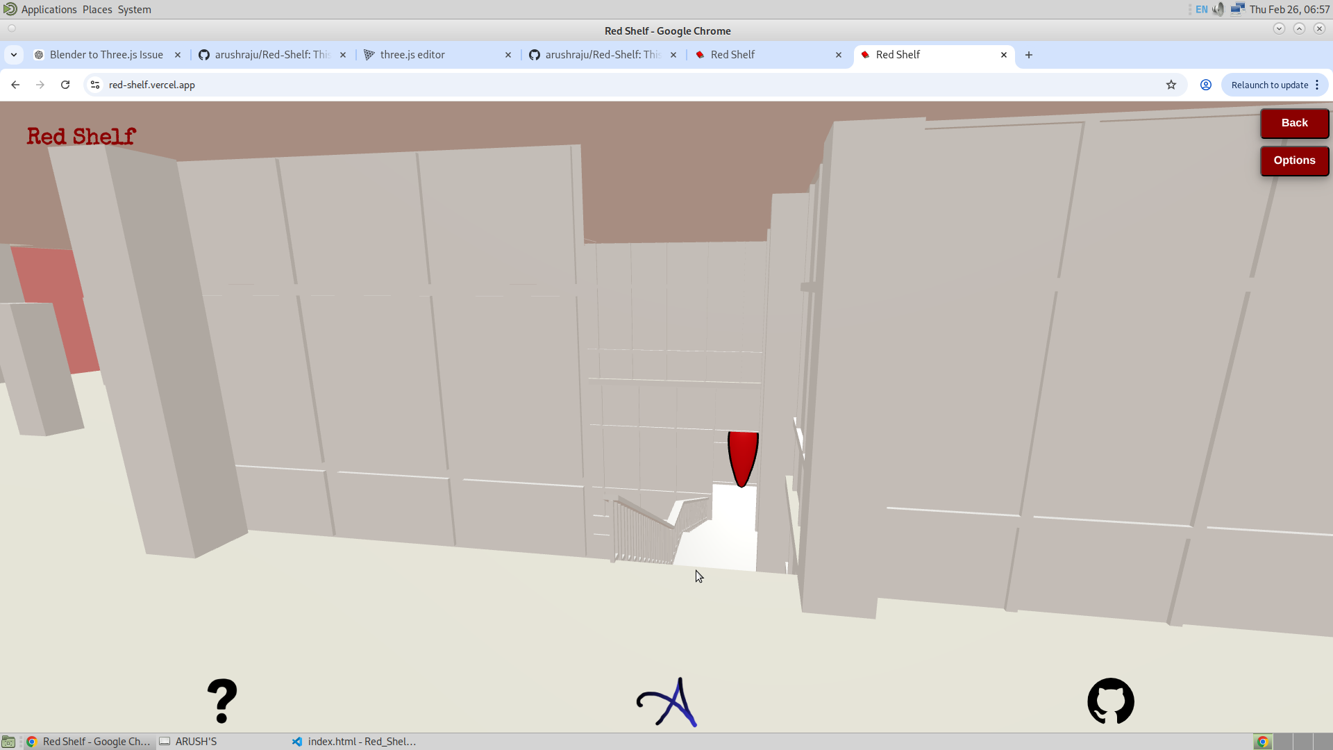 Image of me beig at the second floor