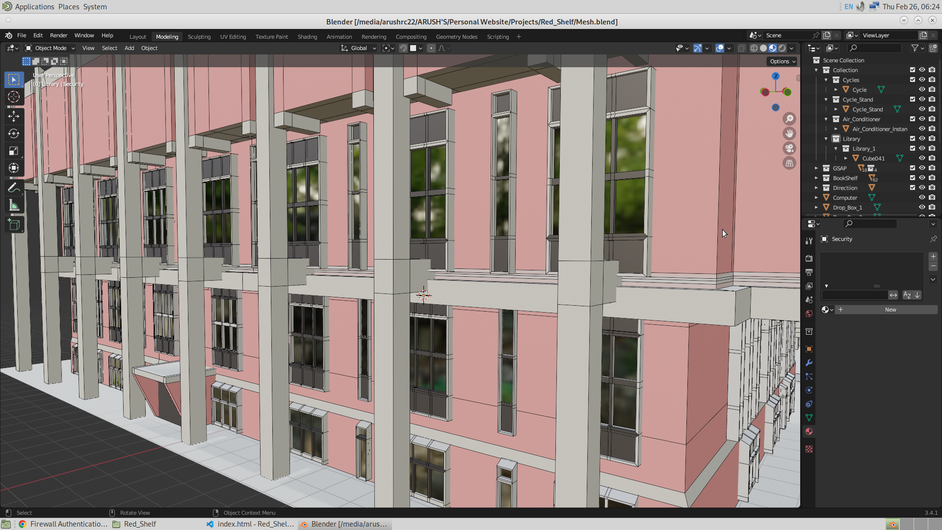 Image of Glass in Blender