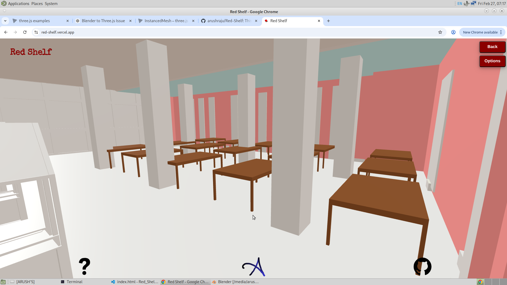 Image of seats without seat occupancy enabled first floor